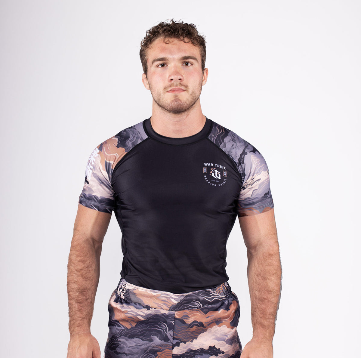 【KRAZY BEE】 KRAZY BEE FUSHICHOURUSHGUARD Krazy Bee Wicky RVCA Rash Guard Spring/Summer Kids M