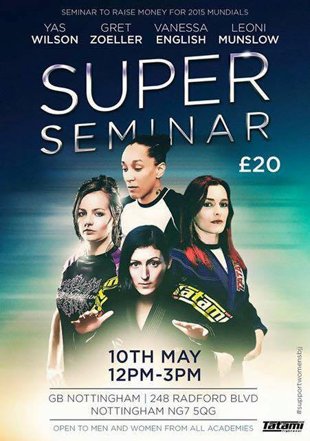 LEONI MUNSLOW ON MAY 10TH SUPER SEMINAR