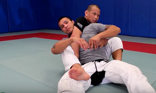 BARET YOSHIDA: GUILLOTINE SETUP FROM THE BACK