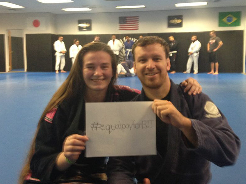 DOMINYKA OBELENYTE’S SUPPORT WOMENS BJJ CAMPAIGN