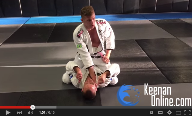 KEENAN CORNELIUS’ CROSS CHOKE