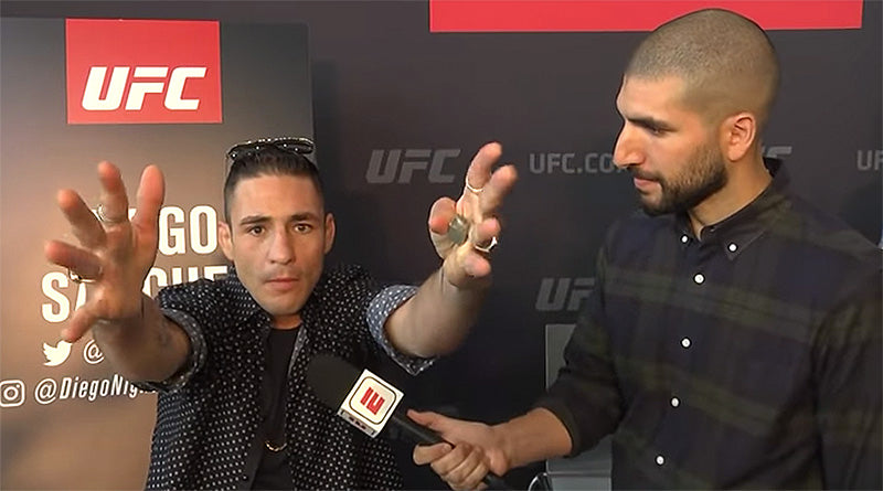 DIEGO SANCHEZ GIVES HIS MOST BIZARRE INTERVIEW TO DATE