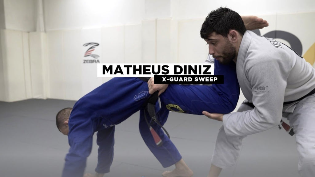 MATHEUS DINIZ: X GUARD SWEEP TO THE BACK