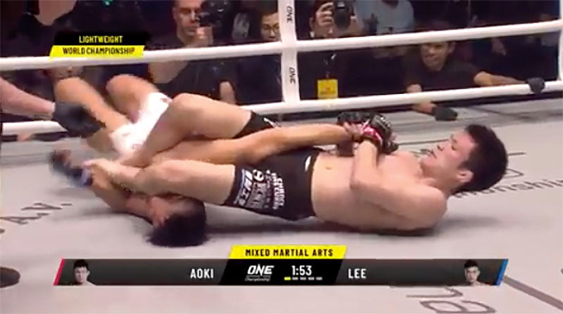 CHRISTIAN LEE ESCAPES TIGHT ARMLOCK BEFORE KO VICTORY OVER SHINYA AOKI