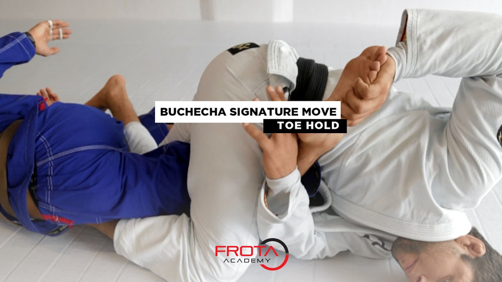 TOE HOLD FROM X-GUARD WITH BUCHECHA