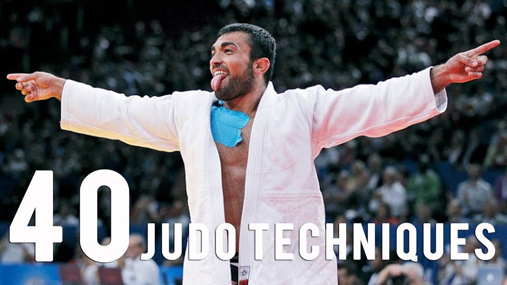 40 JUDO TECHNIQUES IN 4 MINUTES