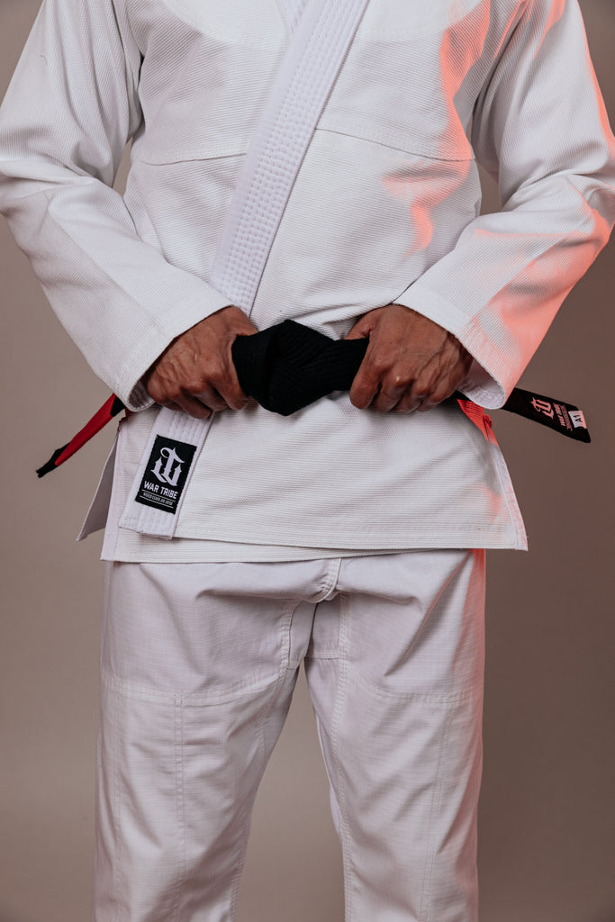 Alpha Jiu Jitsu Gi White (Men's, Women's & Kid's) - War Tribe