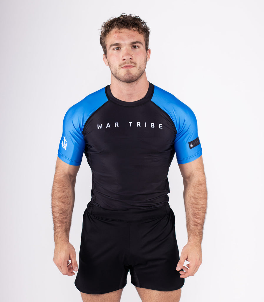 Ranked Short Sleeve BJJ Rash Guards - War Tribe