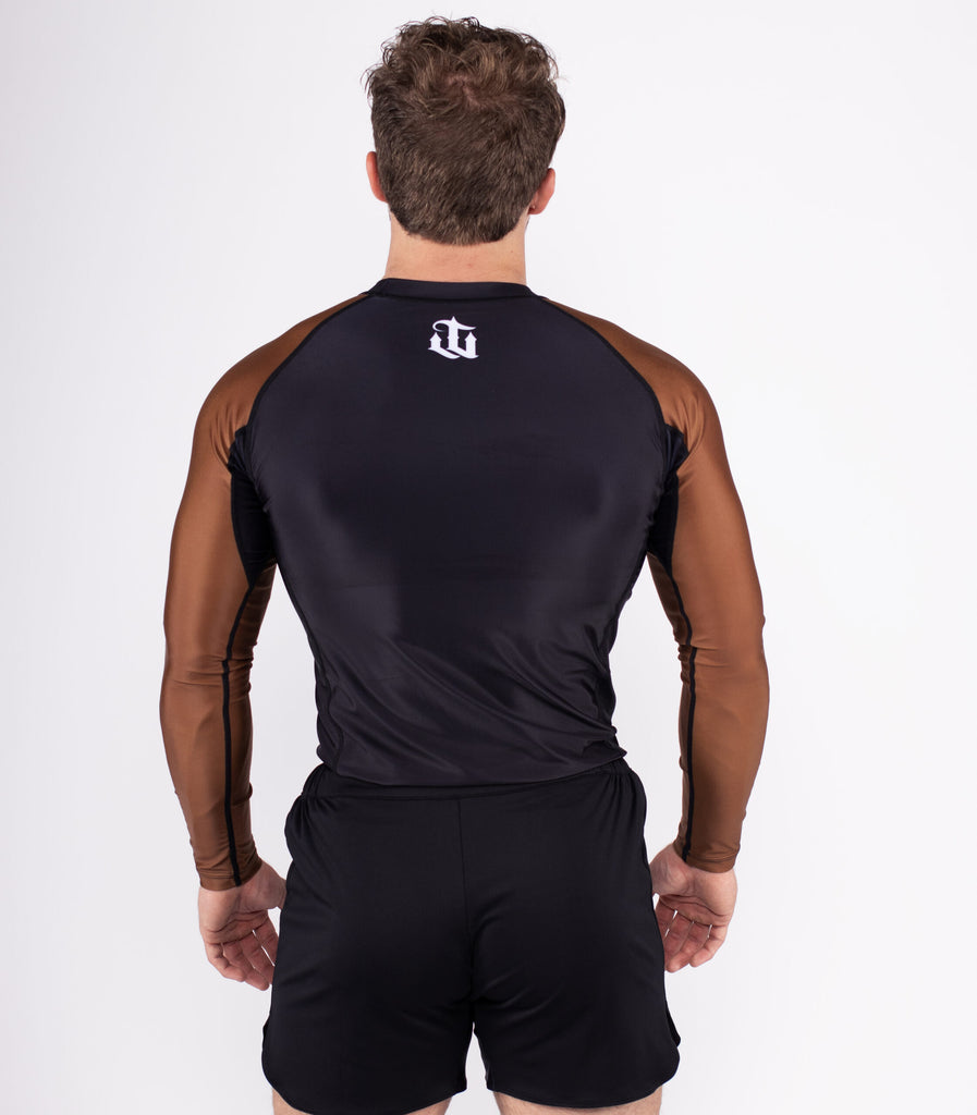 War Machine Rash Guard Ranked Long Sleeve BJJ Rash Guards