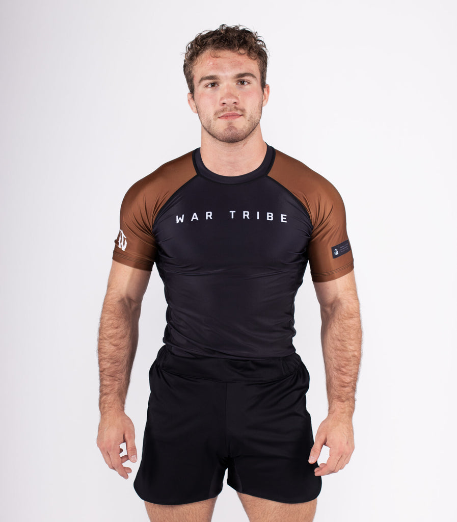 Ranked Short Sleeve BJJ Rash Guards - War Tribe