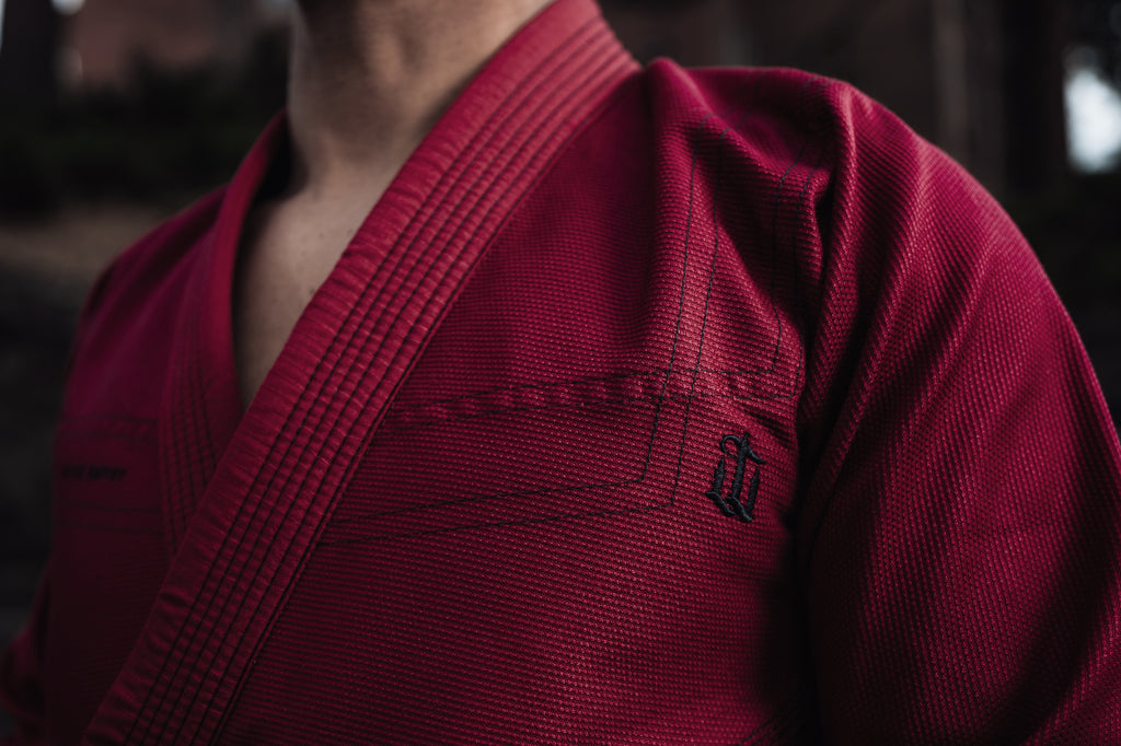 Spectrum Maroon Jiu Jitsu Gi - War Tribe