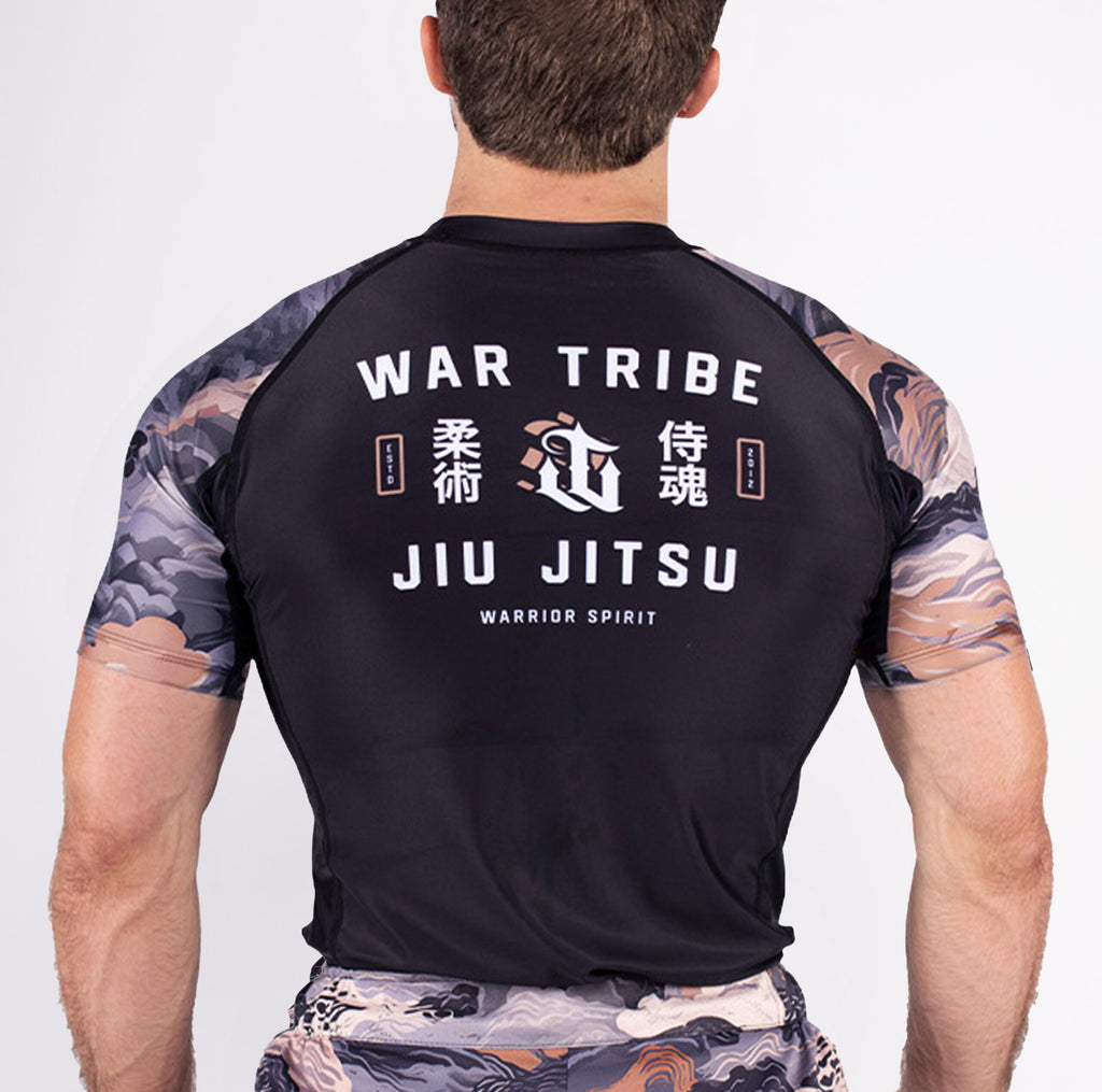 Senshi Short Sleeve BJJ Rash Guard - War Tribe