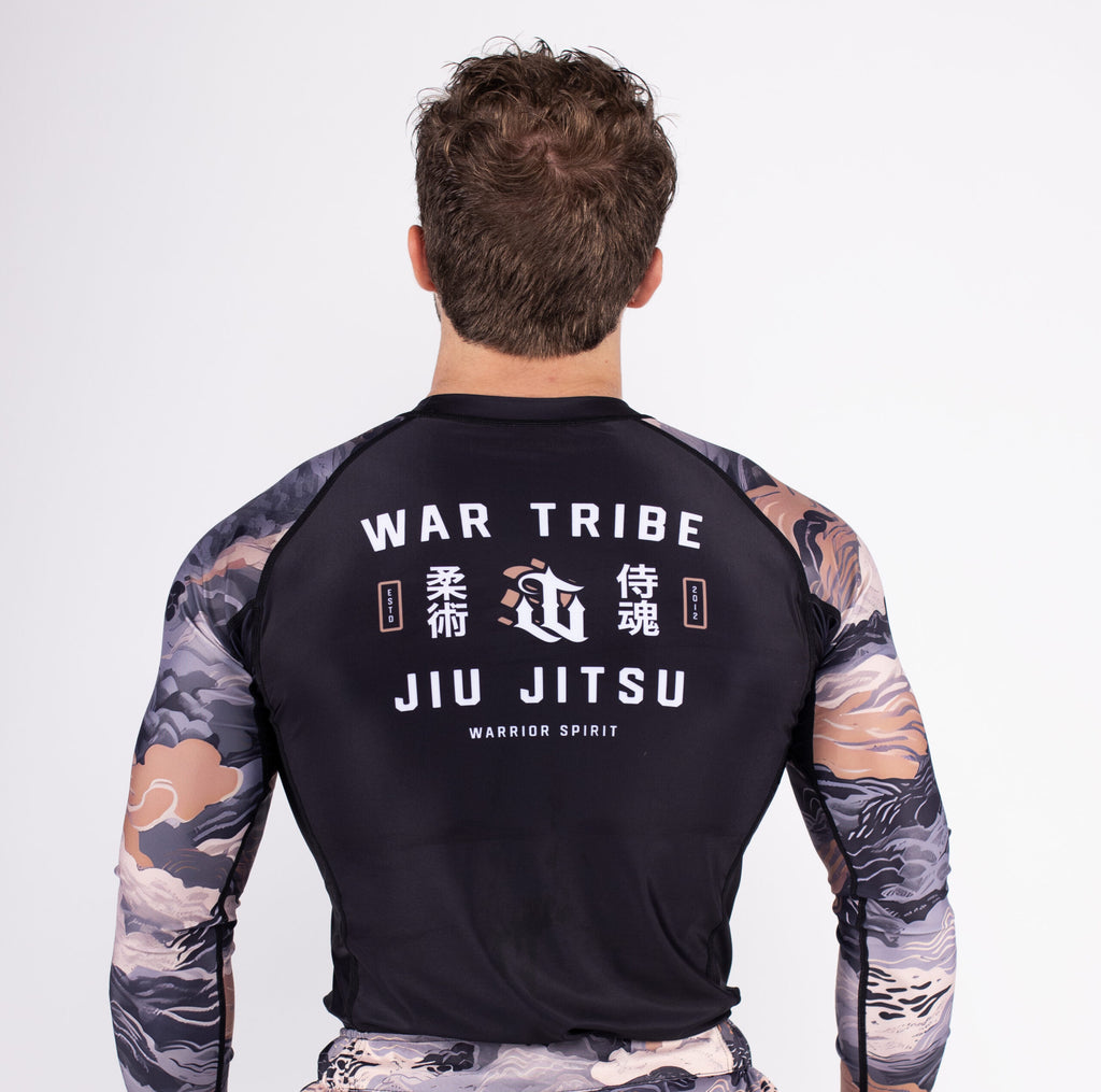 Senshi Long Sleeve BJJ Rash Guard - War Tribe