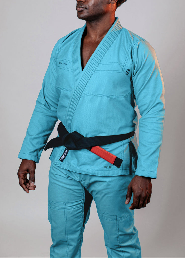 Kid's Spectrum Sky Blue Jiu Jitsu Gi - War Tribe