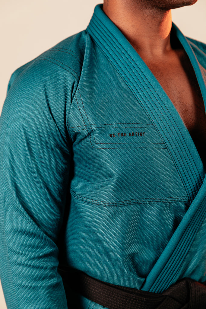 Spectrum Dark Turquoise Jiu Jitsu Gi - War Tribe