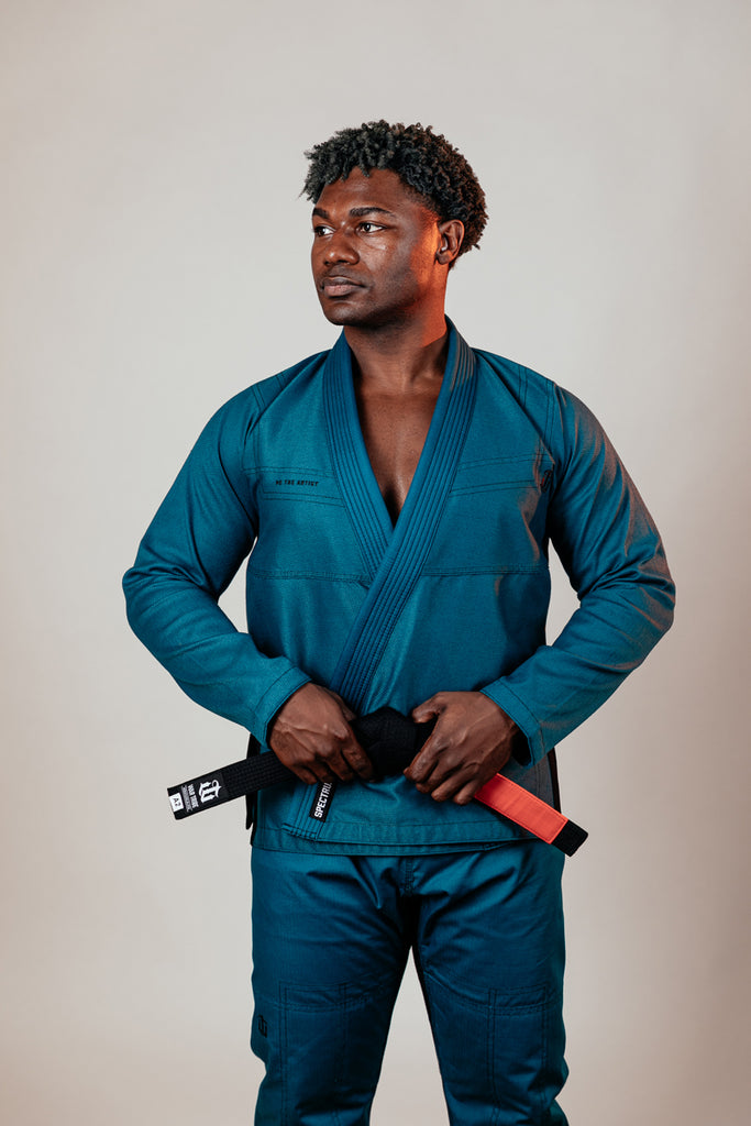 Spectrum Dark Turquoise Jiu Jitsu Gi - War Tribe