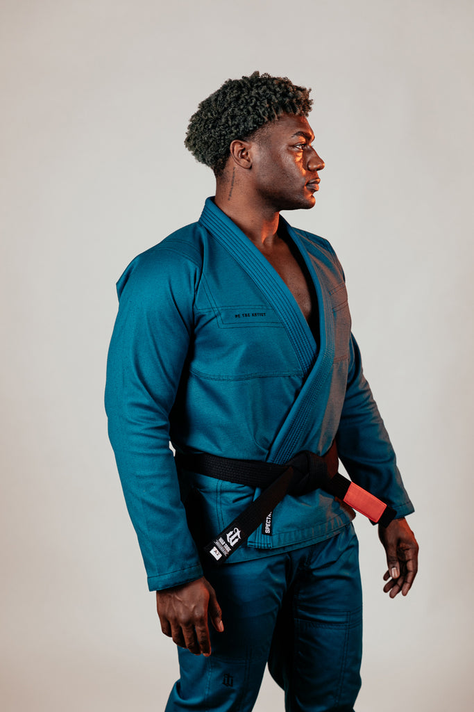 Spectrum Dark Turquoise Jiu Jitsu Gi - War Tribe