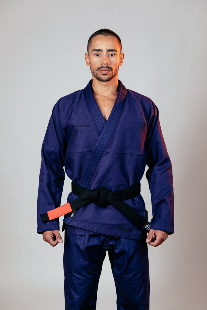 Spectrum Navy Jiu Jitsu Gi - War Tribe