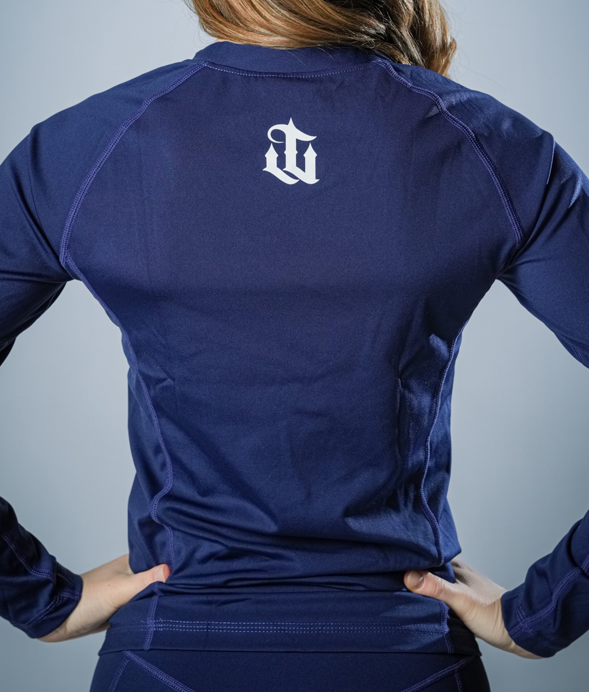 Navy Rashguard Tribe Women's Navy Rash Guard