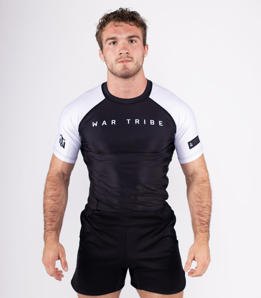 Ranked Short Sleeve BJJ Rash Guards - War Tribe