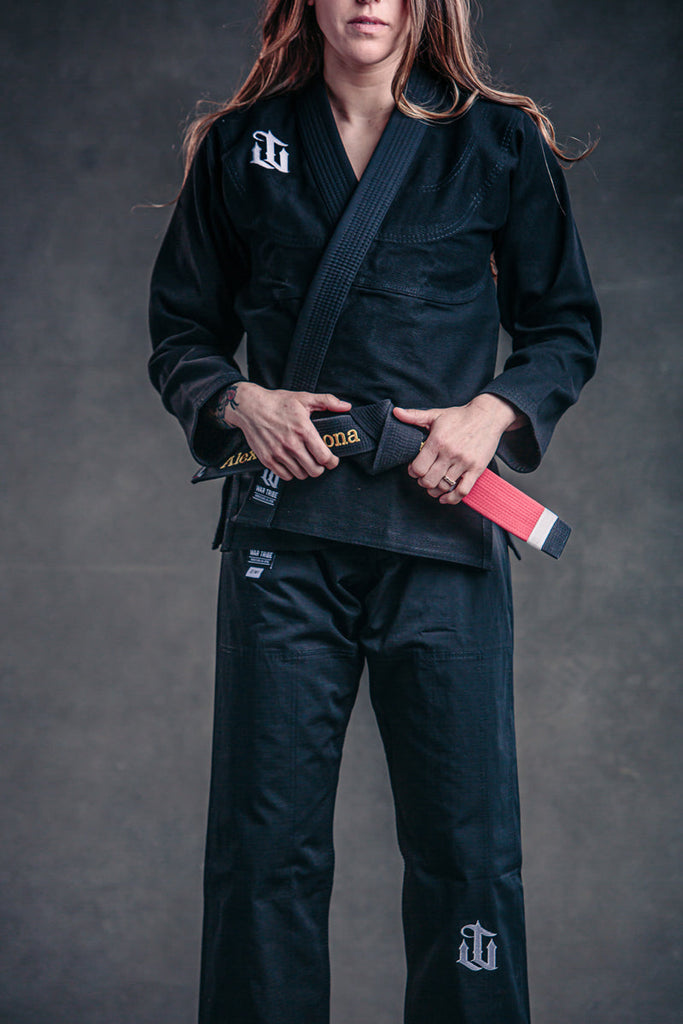 Alpha Jiu Jitsu Gi Black (Men's, Women's & Kid's) - War Tribe