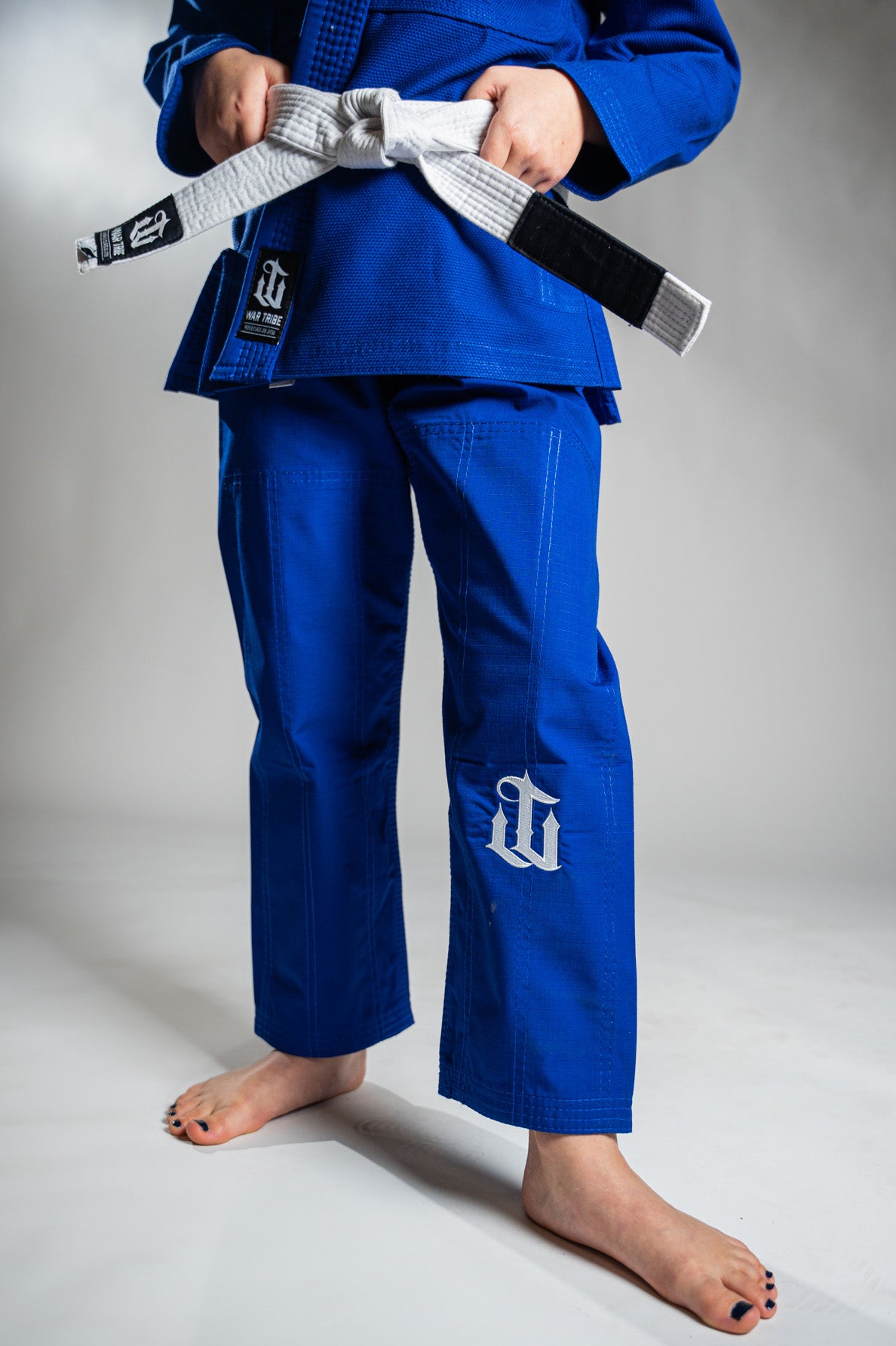 Ippon Gear Rookie, Tuta BJJ Brazilian Jiu Jitsu Unisex-Youth, Blu, One Size Ippon Gear Rookie, Tuta BJJ Brazilian Jiu Jitsu Unisex-Youth, Blu, One Size