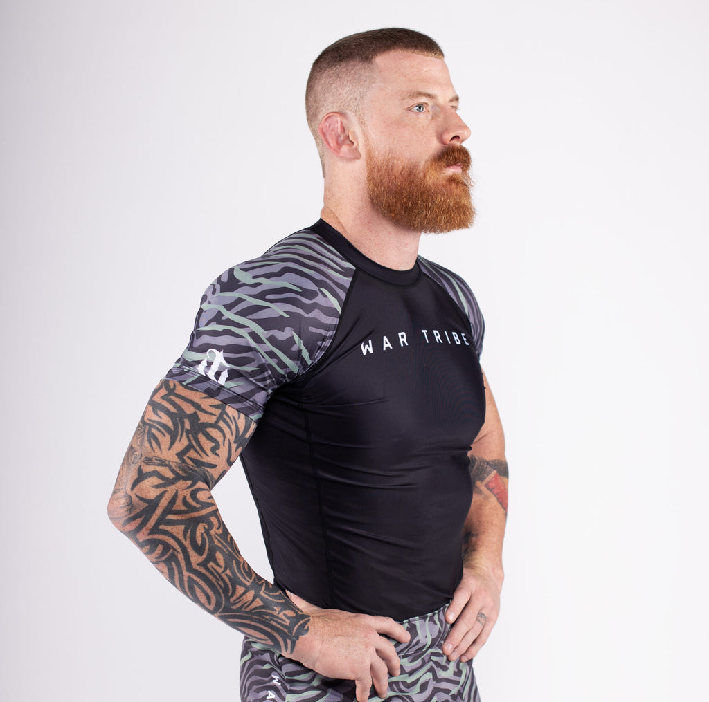 Tiger BJJ Rash Guard - War Tribe