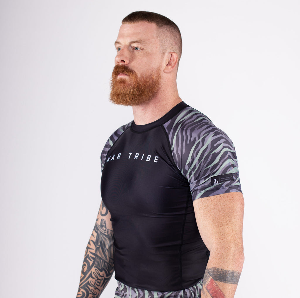 Tiger BJJ Rash Guard - War Tribe